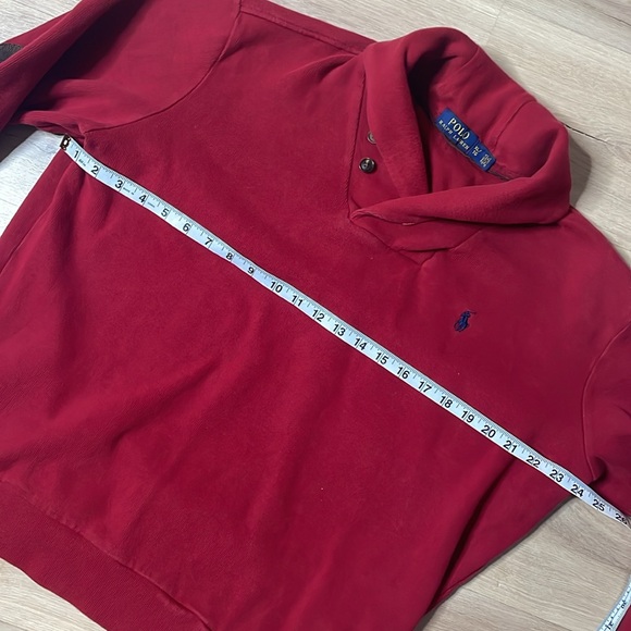 Polo Ralph Lauren Red Sweater. Size XL. Good Used Condition. XL. - Picture 4 of 8